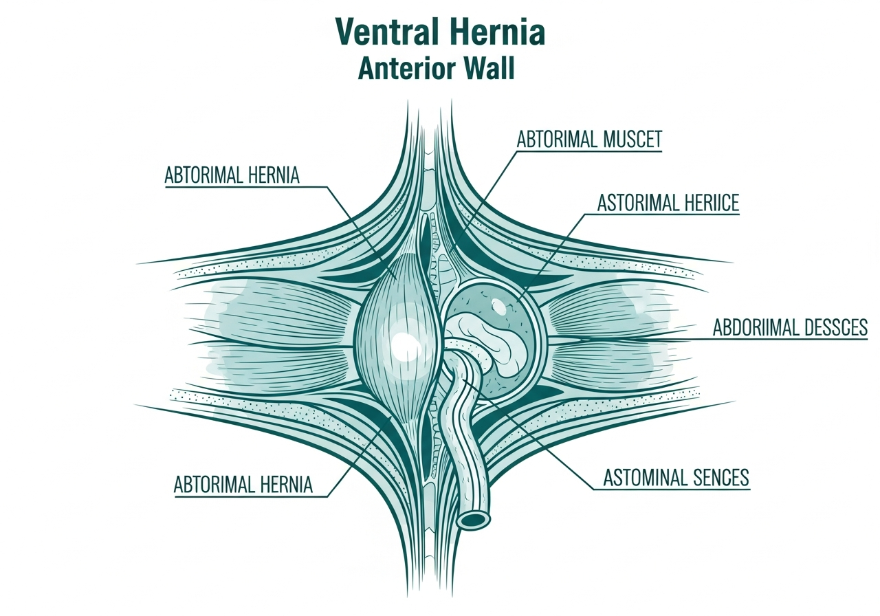 Ventral Hernia Treatment Punjab - Abdominal Wall Hernia