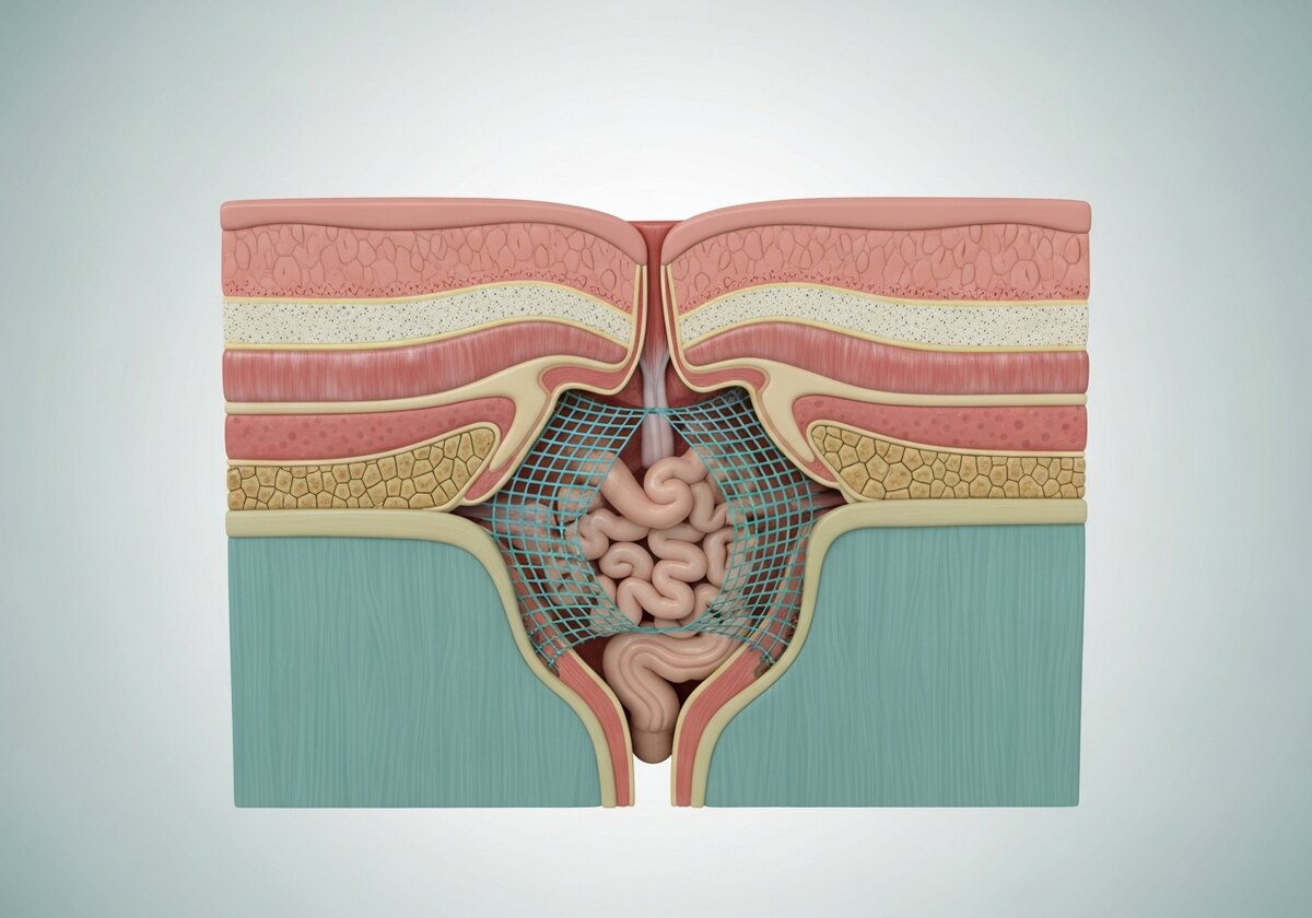 Hernia Anatomy - Weak Abdominal Wall and Bulge
